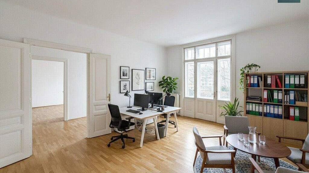 Büro zur Miete 14 € 4 Zimmer 120,5 m² Bürofläche Wien 1180