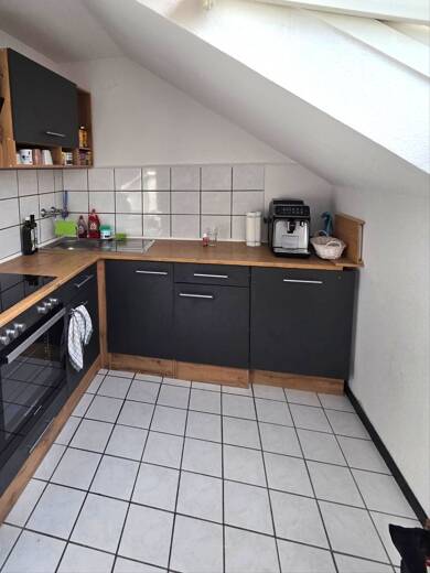 Wohnung zur Miete 445 € 1,5 Zimmer 43 m² Dachgeschoss, 2. Geschoss Dormagen - Mitte Dormagen 41539