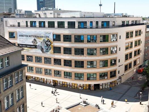 Büro zur Miete provisionsfrei 765 m² Bürofläche teilbar ab 765 m² Stadtkern Stadtbezirk I 45127