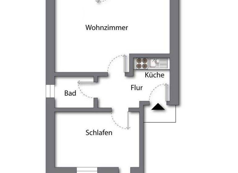 Wohnung zum Kauf 225.000 € 2 Zimmer 50 m² EG Brodersby / Schuby 24398