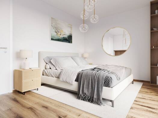 Terrassenwohnung zum Kauf - Erstbezug 337.000 € 2 Zimmer 50,6 m² frei ab 01.06.2028 Loschmidtgasse 22-24 Floridsdorf 1210