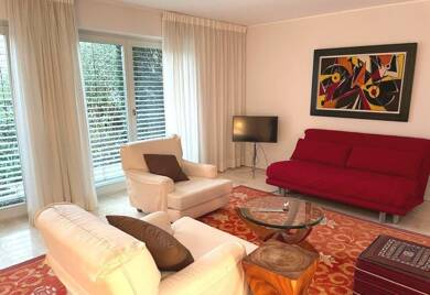 Wohnung zur Miete 1.450 € 2 Zimmer 75 m² EG frei ab sofort Holzhecke 15 Niederrad Frankfurt am Main 60528