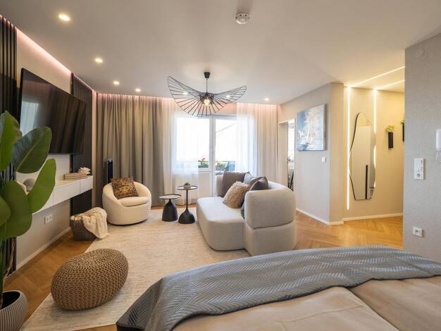 Wohnung zur Miete 1.100 € 1,5 Zimmer 42,6 m² 1. Geschoss frei ab 01.10.2026 Meersburg Meersburg 88709