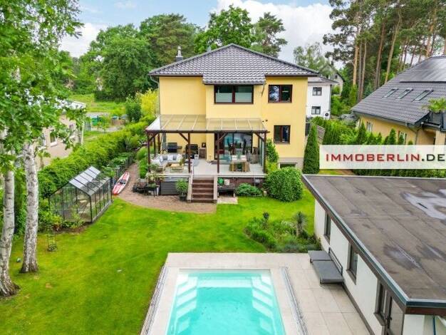 Einfamilienhaus zum Kauf 1.099.000 € 7 Zimmer 265 m² 1.037 m² Grundstück Eichwalde 15732