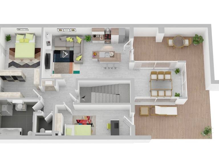 Maisonette zum Kauf 467.000 € 3 Zimmer 99 m² 1. Geschoss Neckarau Mannheim 68199