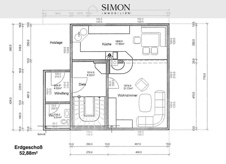 Einfamilienhaus zum Kauf 325.000 € 3,5 Zimmer 730 m² Grundstück Glashüttenstraße Sankt Michael im Lungau 5582