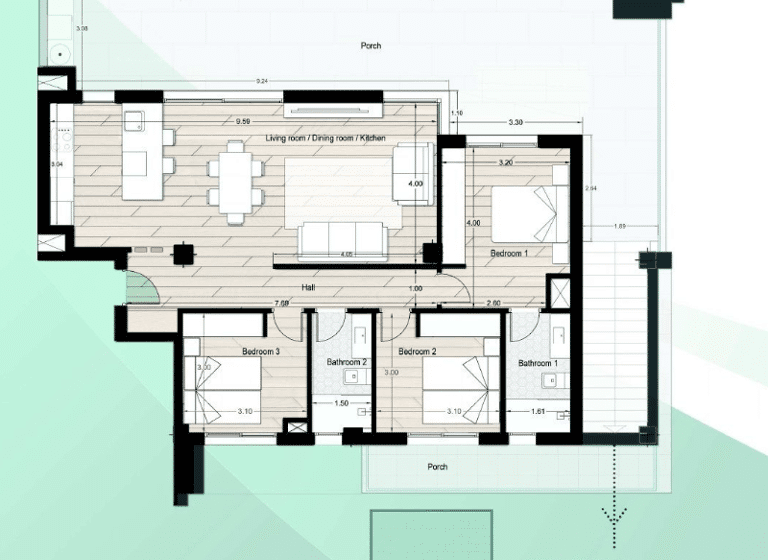Penthouse zum Kauf - Erstbezug provisionsfrei 419.900 € 4 Zimmer 102 m² frei ab sofort Los Alcázares 30710