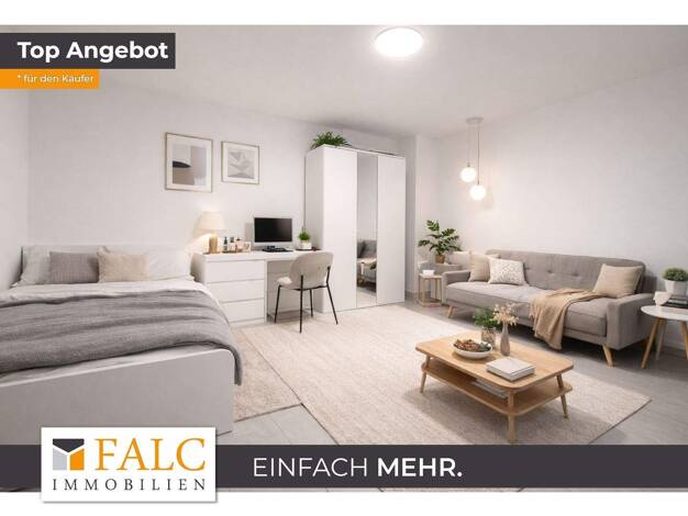 Studio zum Kauf 119.000 € 1 Zimmer 39 m² 2. Geschoss Schoppershof Nürnberg 90491