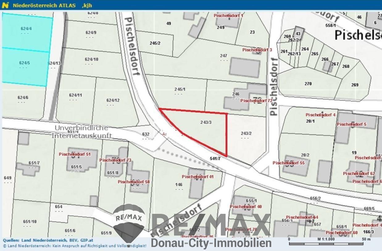 Grundstück zum Kauf 100.000 € 761 m²<br/>Grundstück Pischelsdorf 3435