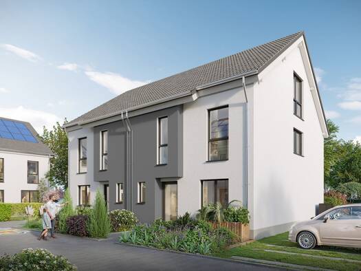 Doppelhaushälfte zum Kauf - Neubau provisionsfrei 469.990 € 5 Zimmer 143 m² 229 m² Grundstück Alte Marktstraße 45 Niederpleis Sankt Augustin 53757