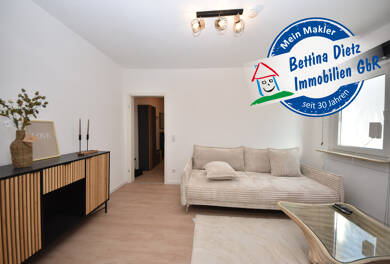 Wohnung zur Miete 990 € 2 Zimmer 55 m² Stadtmitte Aschaffenburg 63739