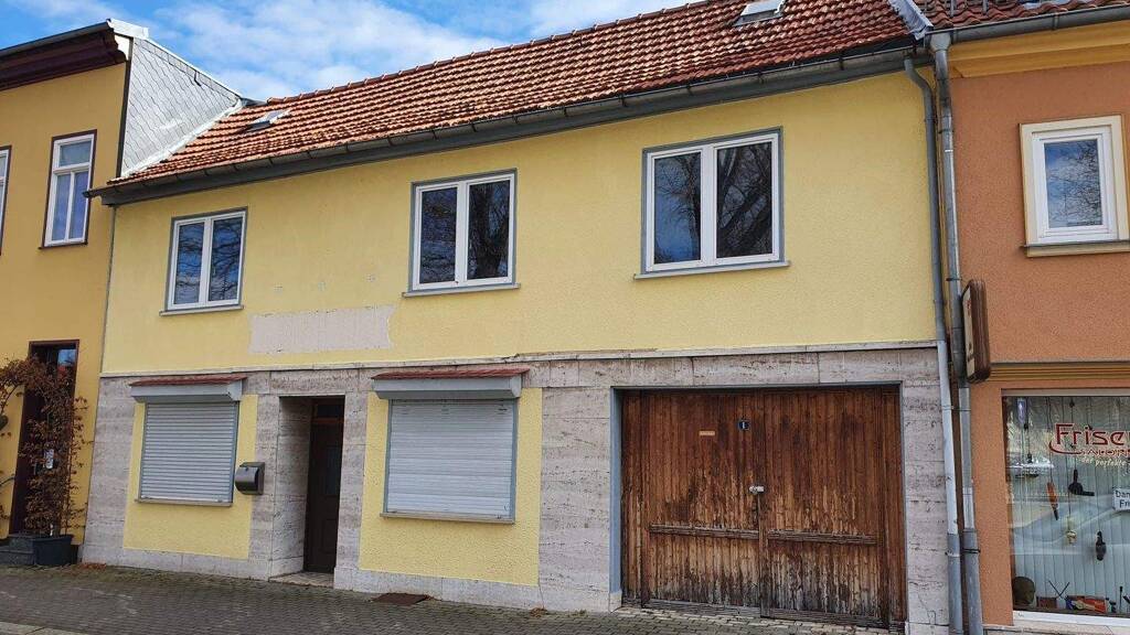 Einfamilienhaus zum Kauf 85.000 € 14 Zimmer 450 m² 315 m² Grundstück Steinweg 1 Bad Langensalza 99947
