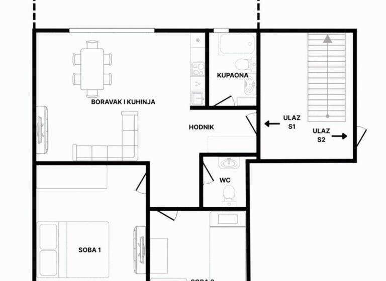 Wohnung zum Kauf 392.500 € 3 Zimmer 84 m² 1. Geschoss Markusevecka cesta, 16 Gracani