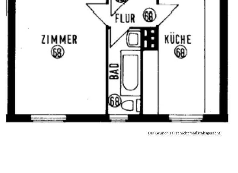 Studio zum Kauf 109.000 € 1 Zimmer 34,3 m² EG Borsigwalde Berlin-Reinickendorf 13509