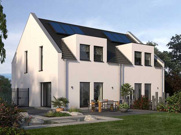Doppelhaushälfte zum Kauf 583.620 € 5 Zimmer 151,1 m² 261 m² Grundstück Degerfelden Rheinfelden (Baden) 79618