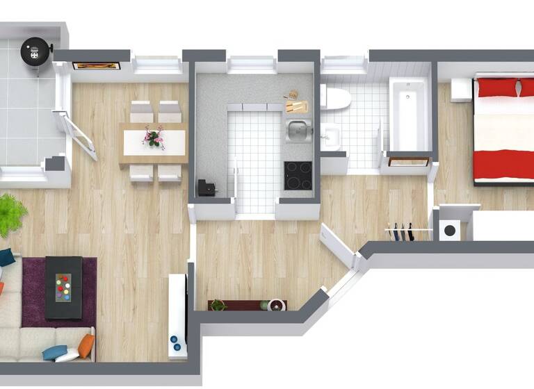 Wohnung zum Kauf 178.000 € 2 Zimmer 53 m² 1. Geschoss Metzingen 72555