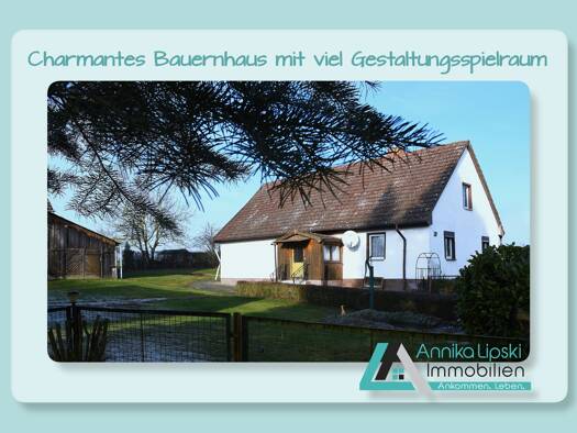 Bauernhaus zum Kauf 125.000 € 4 Zimmer 100,8 m² 2.902 m² Grundstück frei ab sofort Wichmannsdorf Boitzenburger Land 17268