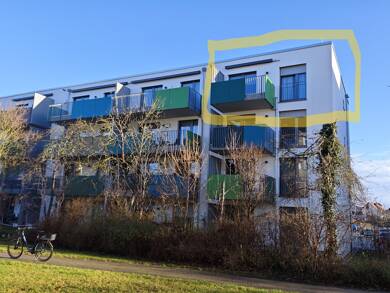 Wohnung zur Miete 900 € 3 Zimmer 75 m² Geschoss 3/3 frei ab sofort Berliner Straße Bad Windsheim Bad Windsheim 91438