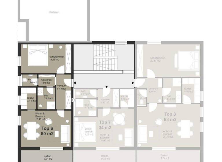 Wohnung zum Kauf provisionsfrei 329.500 € 2 Zimmer 50 m² 2. Geschoss frei ab 31.12.2026 Millstatt am See 9872