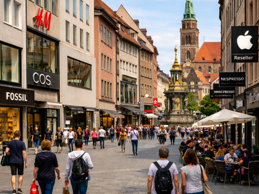 Verkaufsfläche zur Miete 210 m² Verkaufsfläche teilbar ab 90 m² Lorenz Nürnberg 90402