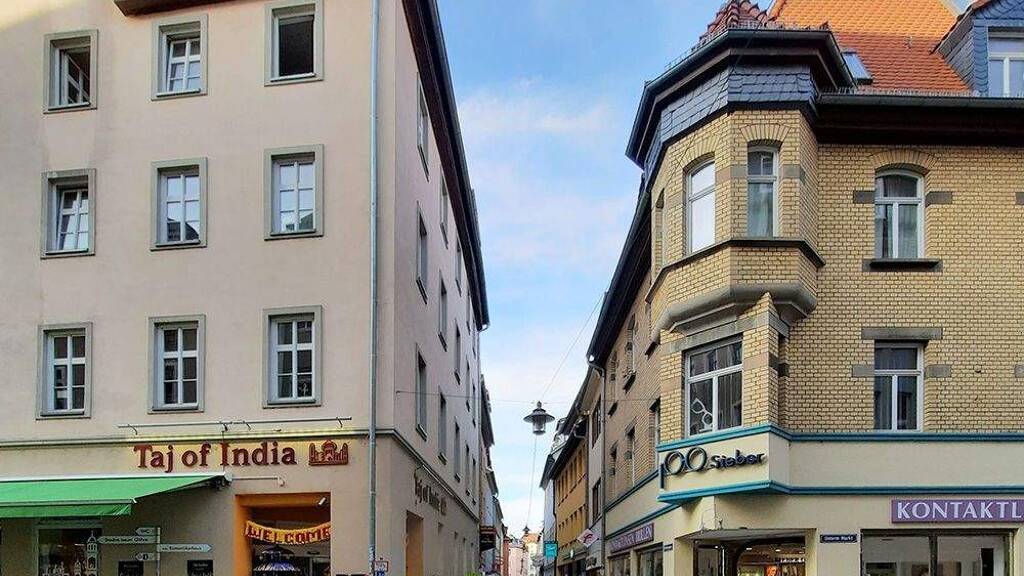 Wohnung zur Miete 610 € 2 Zimmer 55,6 m² 2. Geschoss frei ab 01.04.2026 Zentrum Jena 07743