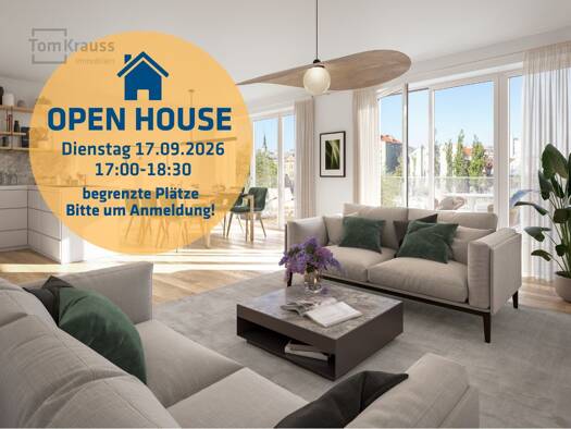 Wohnung zum Kauf - Neubau 446.200 € 2 Zimmer 40,8 m² 4. Geschoss frei ab 01.03.2027 Landstraße 1030