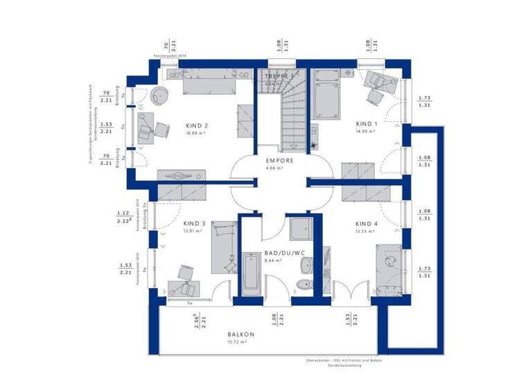 Haus zum Kauf 661.485 € 6 Zimmer 159 m² 499 m² Grundstück Lohauserholz Hamm 59067