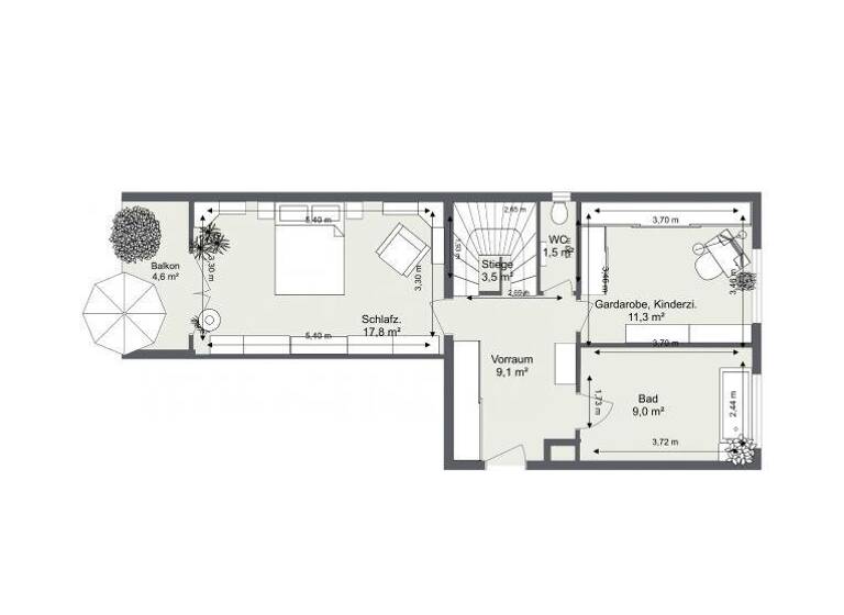 WG-Zimmer zum Kauf 589.900 € 5 Zimmer 159,8 m² Wien 1120