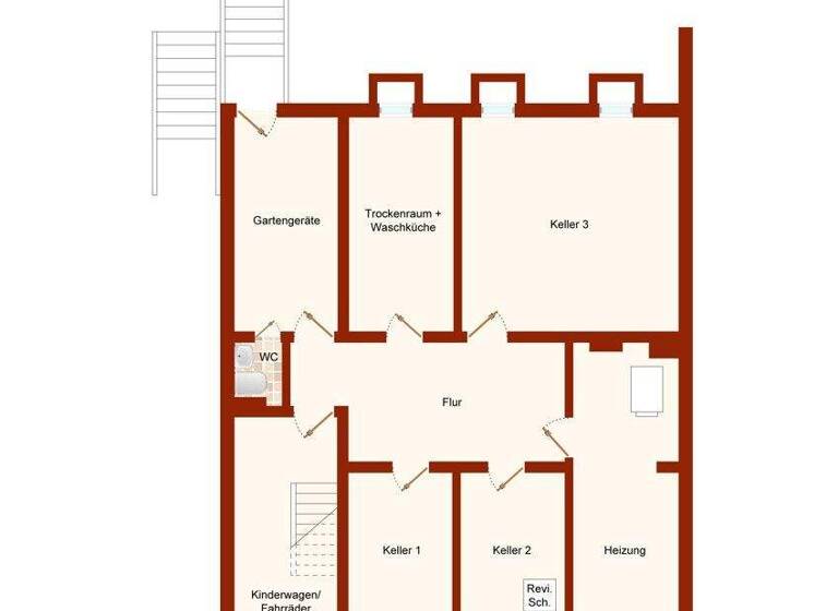 Mehrfamilienhaus zum Kauf 942.000 € 14 Zimmer 336,1 m² 691 m² Grundstück Stammheim Köln / Stammheim 51061