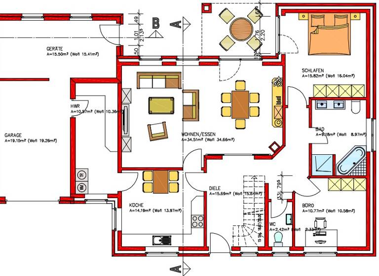 Bungalow zum Kauf - Erstbezug provisionsfrei 449.000 € 3 Zimmer 116,5 m² 737 m² Grundstück Heede 26892