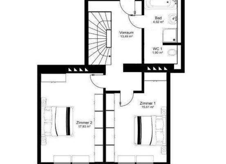 Wohnung zum Kauf 499.000 € 3 Zimmer 85,6 m² 1. Geschoss Hütteldorfer Straße Wien 1140