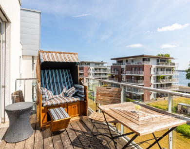 Wohnung zur Miete 1.480 € 2 Zimmer 85 m² Geschoss 3/4 Holtenau Bezirk 1 Kiel 24159