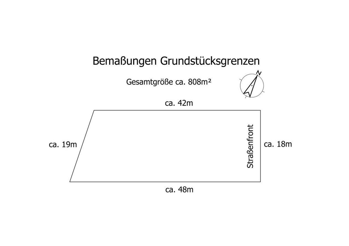 Grundstück zum Kauf 29.900 € 808 m²<br/>Grundstück Burow Burow 17089