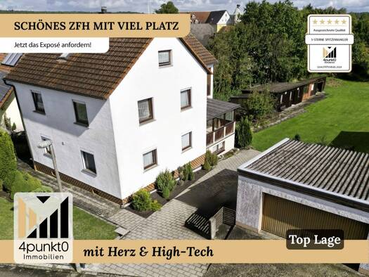 Mehrfamilienhaus zum Kauf 275.000 € 9 Zimmer 157 m² 1.460 m² Grundstück Dürrwangen Dürrwangen 91602