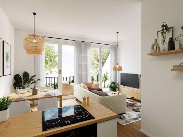 Wohnung zum Kauf - Erstbezug provisionsfrei 447.900 € 2,5 Zimmer 63 m² 2. Geschoss Oberstraße 55 Westhoven Köln 51149