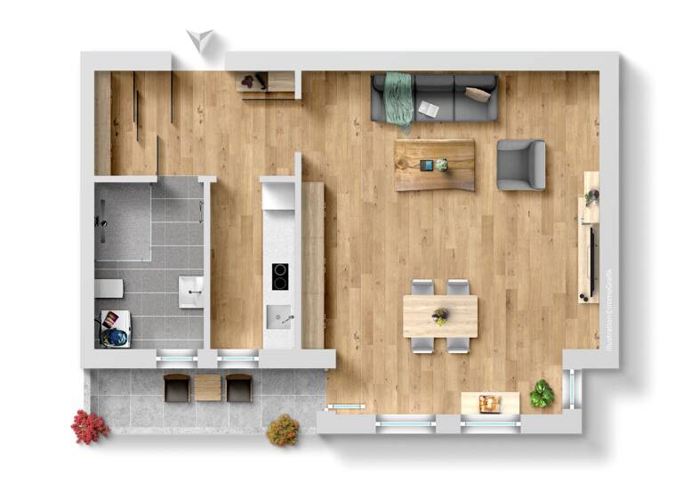 Wohnung zur Miete Wohnen auf Zeit 1.350 € 1 Zimmer 55 m²<br/>Wohnfläche ab sofort<br/>Verfügbarkeit Wilmersdorf Berlin 10707