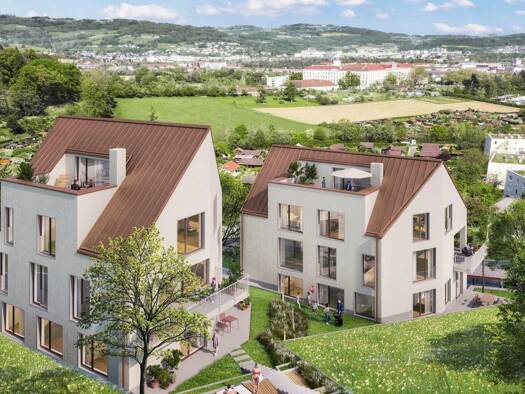 Penthouse zum Kauf - Erstbezug 1.390.000 € 4,5 Zimmer 185,8 m² 2. Geschoss frei ab 30.06.2027 Keimlgutgasse 1 Urfahr Linz 4040