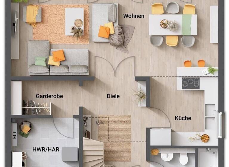 Haus zum Kauf provisionsfrei 299.350 € 5 Zimmer 145 m² Stadtmitte Herten 45699