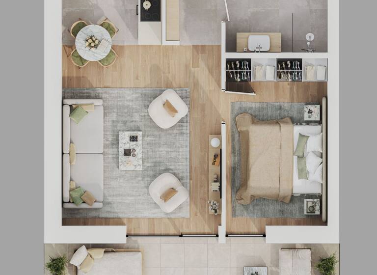 Wohnung zum Kauf - Erstbezug provisionsfrei als Kapitalanlage geeignet 219.500 € 2 Zimmer 39,5 m² Hévíz 8380