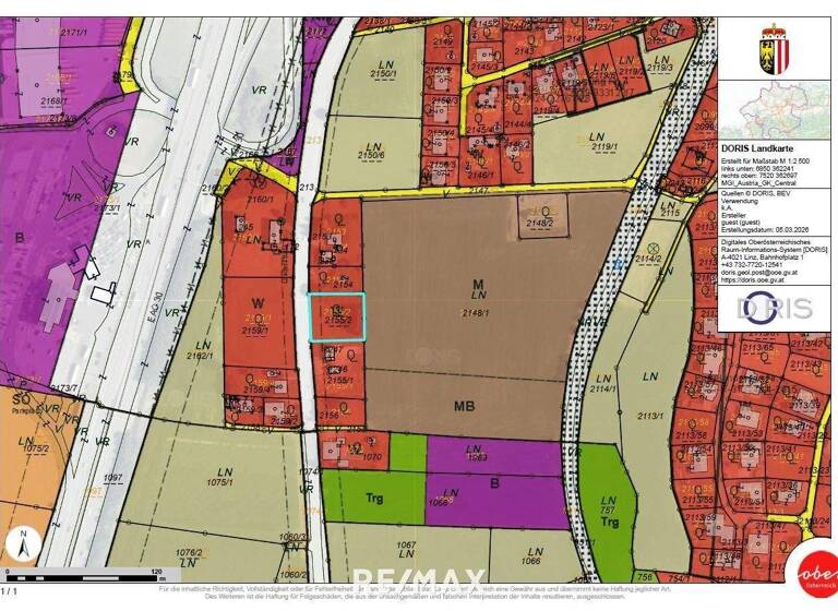 Grundstück zum Kauf 1.636 m² Grundstück Suben 4975