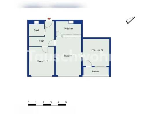 Wohnung zur Miete nur mit Wohnberechtigungsschein Tauschwohnung 488 € 3 Zimmer 62 m² 10. Geschoss Prenzlauer Berg Berlin 10409