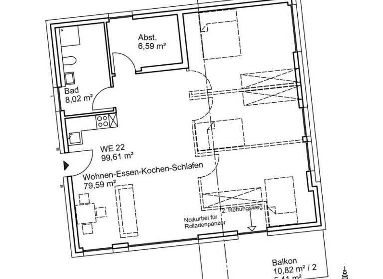 Wohnung zum Kauf 639.000 € 3 Zimmer 99,6 m² Sossenheim Frankfurt am Main 65936