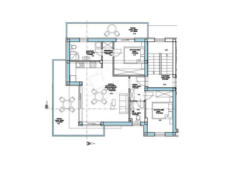 Wohnung zum Kauf 349.000 € 3 Zimmer 88 m² 2. Geschoss Srima, Vodice Vodice