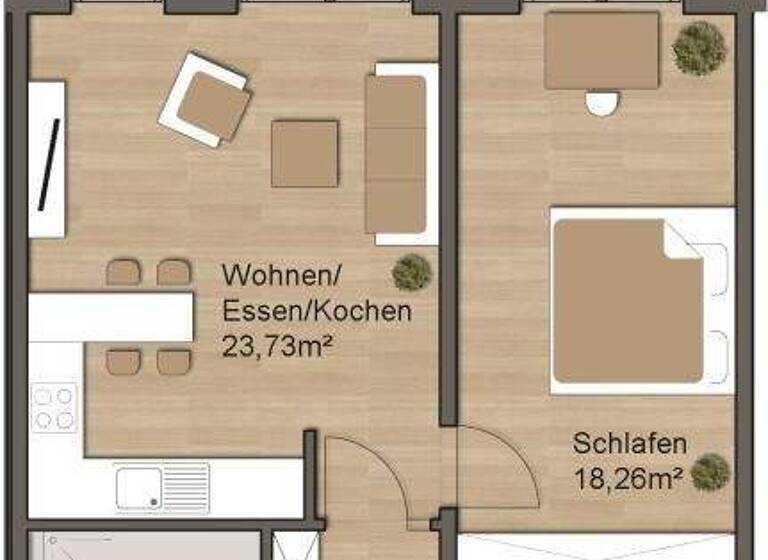 Wohnung zum Kauf 229.000 € 2 Zimmer 64,5 m² EG Soest 59494