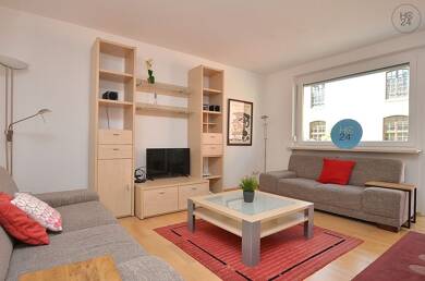 Wohnung zur Miete Wohnen auf Zeit 1.455 € 3 Zimmer 75 m² frei ab 01.09.2025 Innenstadt Würzburg 97070