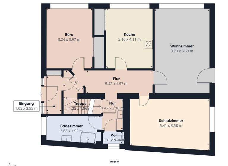 Einfamilienhaus zum Kauf 427.000 € 6 Zimmer 183 m² 486 m² Grundstück Grohn Bremen 28759