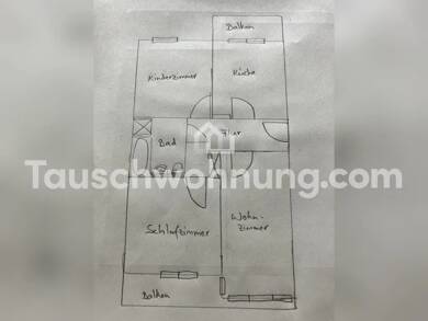 Wohnung zur Miete Tauschwohnung 670 € 3 Zimmer 77 m² 1. Geschoss Kirchheimer Flur Heidelberg 69124