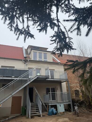 Wohnung zur Miete - Neubau 750 € 3 Zimmer 75 m² 2. Geschoss frei ab sofort Hauptstraße 8b Zscherben Teutschenthal 06179