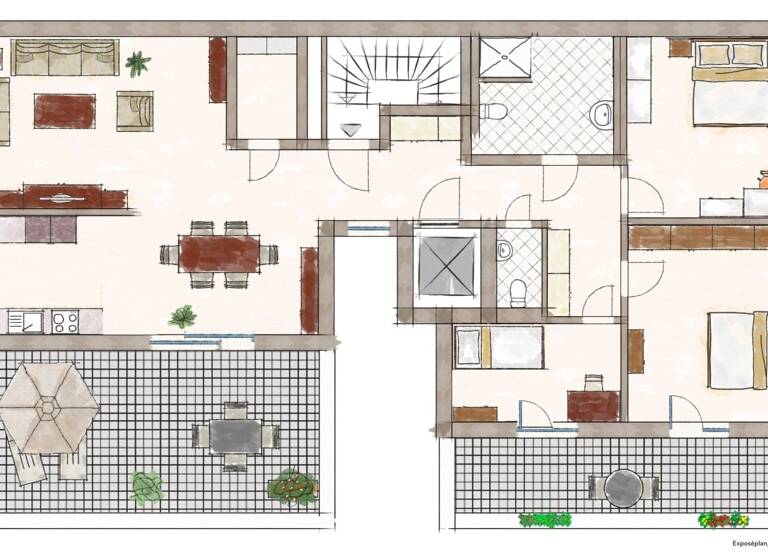 Penthouse zum Kauf 619.000 € 4 Zimmer 142 m²<br/>Wohnfläche 01.09.2025<br/>Verfügbarkeit Bietigheim 76467