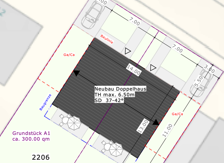 Doppelhaushälfte zum Kauf provisionsfrei 522.960 € 4 Zimmer 115 m² 299 m² Grundstück Gellmersbach Weinsberg 74189